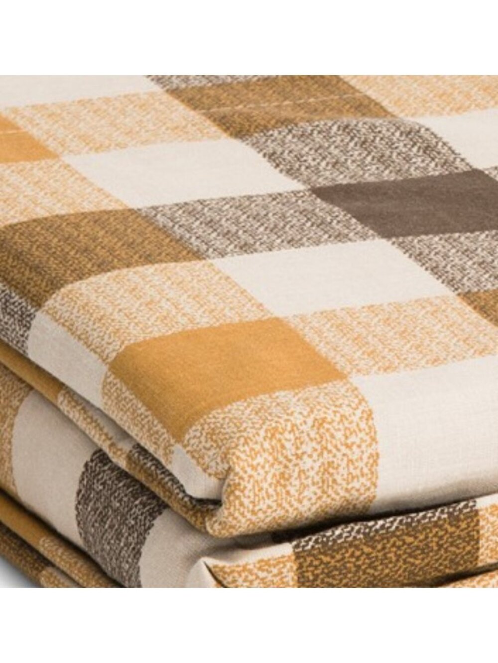 EDDIE BAUER Cotton Plaid Sheet Set - Picture 4 of 4